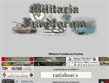 Tablet Screenshot of militaria-fundforum.eu