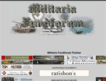 Tablet Screenshot of militaria-fundforum.com